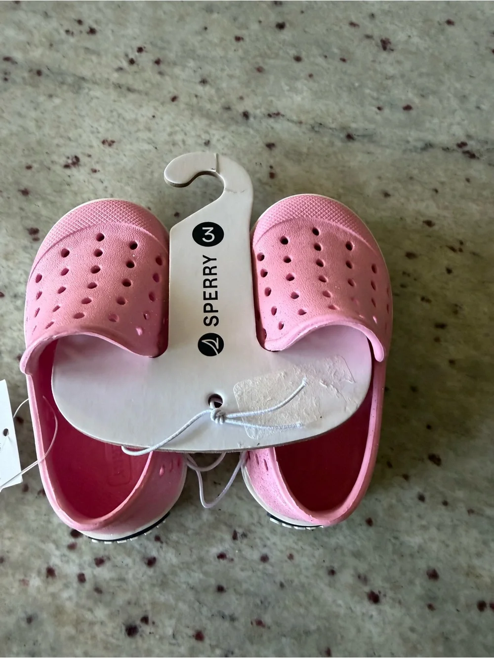 Sperry Infant Light Pink Slip-On Perforated Sneaker